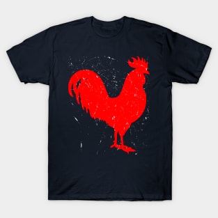 Vintage Chicken Phone T-Shirt